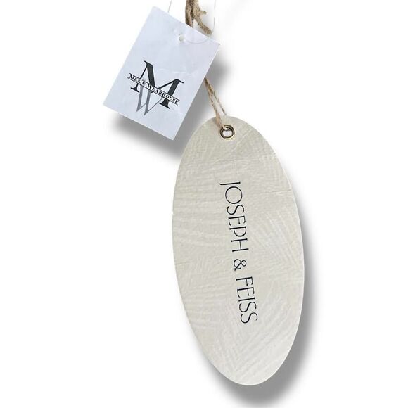 Joseph & Feiss Shorts Men's Sz 38 Khaki 100% Silk Chino Pleated Resort Vacay NWT - Picture 10 of 15